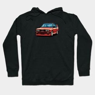 Red BMW E30 M3 Hoodie